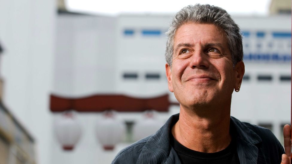 Anthony Bourdain offers a perceptive look at how travel and food intersect (Credit: Paulo Fridman/Getty)