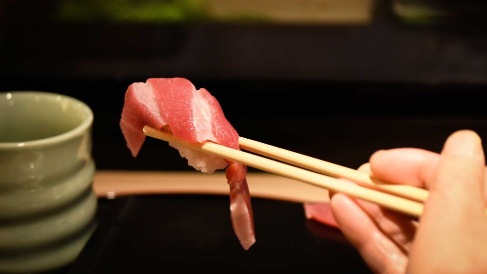 "The first time I had really, really good sushi in Japan... was a moment of enlightenment" (Credit: Bloomberg) "The first time I had really, really good sushi in Japan... was a moment of enlightenment" (Credit: Bloomberg)