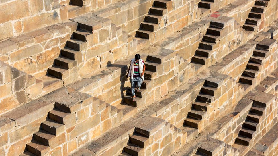 Baoris were medieval India's answer to water shortages (Credit: Alex Ogle/Getty)