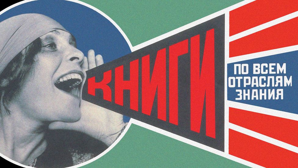 Soviet poster by Alexander Rodchenko (Credit: Alamy) Soviet poster by Alexander Rodchenko (Credit: Alamy)