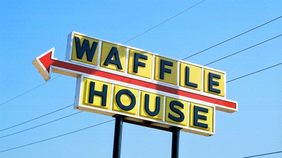 US authorities have used the length of the Waffle House menu to see if supplies at the restaurant are low after hurricanes (Credit: Flickr/Steve Snodgrass)