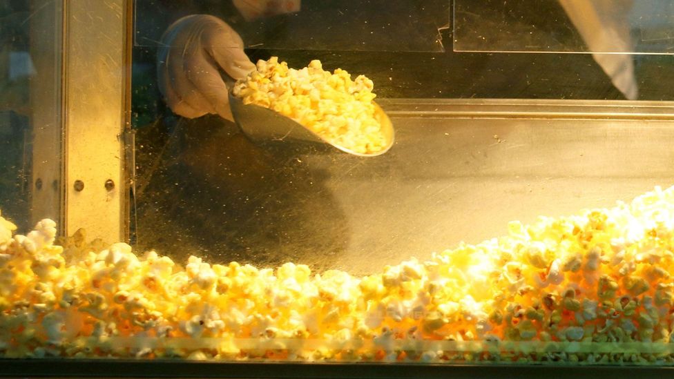 Higher sales of popcorn in cinemas was taken as a sign of economic recovery in Britain following the financial crisis of 2008 (Credit: Getty Images)