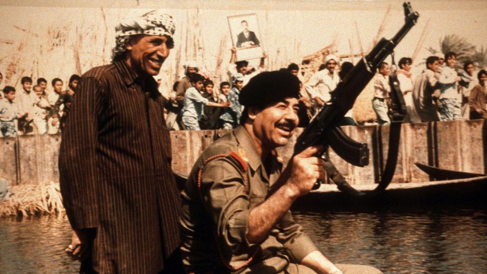 Goran Faili criticised Saddam Hussein in a 1990s comedy film and spent years avoiding the dictator's assassins by hiding out in Kurdistan (Credit: Alamy)