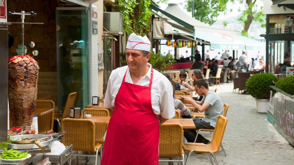 Eateries and cafes alike sell the beloved street snack (Credit: Hackenberg/ullstein bild/Getty)