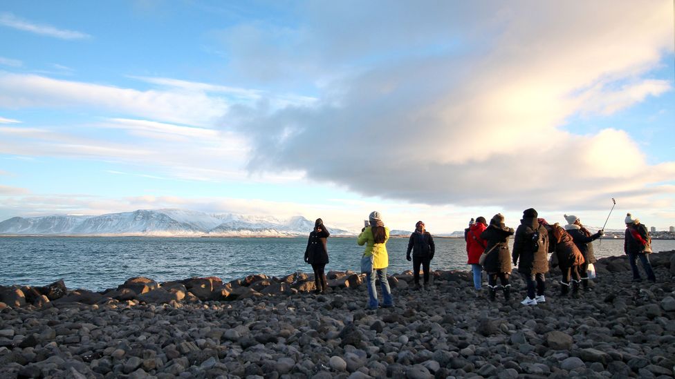 Iceland has a population of just over 330,000 – last year, around 1.7 million people came to visit (Credit: Chris Baraniuk)