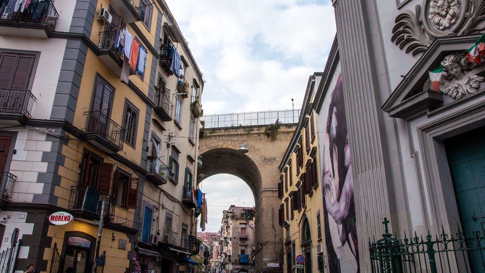 Once outside of the city walls, today Rione Sanità is one of the city’s most colourful, bustling quarters (Credit: Amanda Ruggeri) Once outside of the city walls, today Rione Sanità is one of the city’s most colourful, bustling quarters (Credit: Amanda Ruggeri)