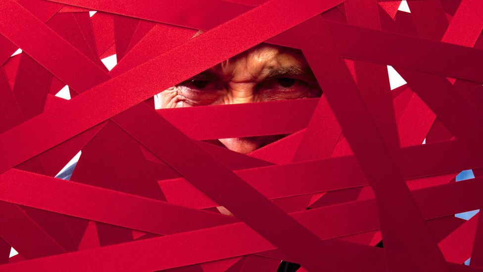 Your idea could get wrapped up in red tape. (Credit: Alamy)