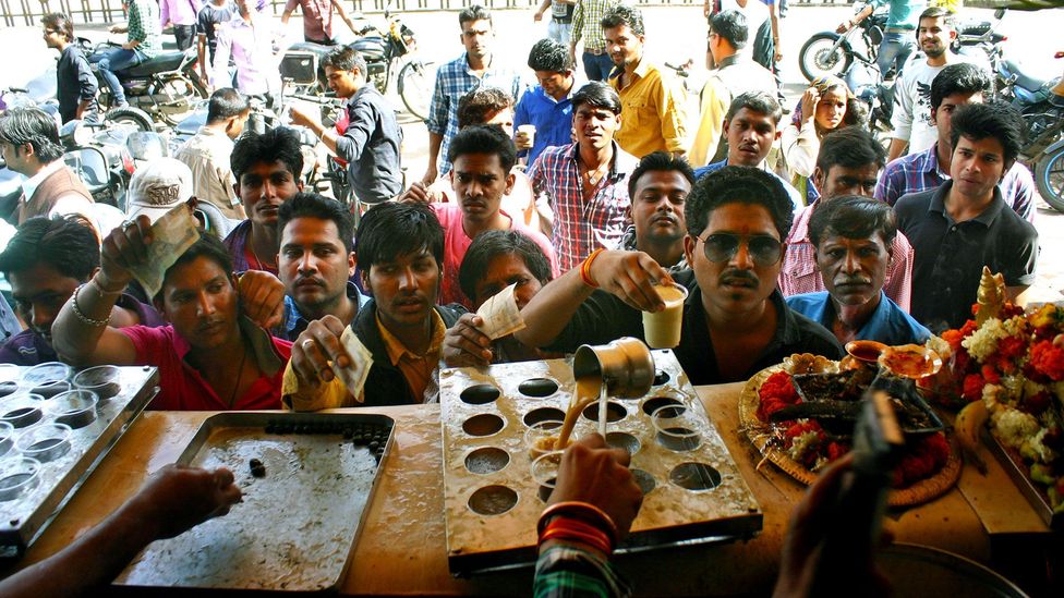Bhang plays an important role in Hindu celebrations dedicated to Shiva (Credit: Hindustan Times/Getty) Bhang plays an important role in Hindu celebrations dedicated to Shiva (Credit: Hindustan Times/Getty)