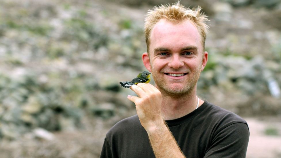 Strycker set a world record by observing 6,042 bird species in one year (Credit: Noah Strycker)