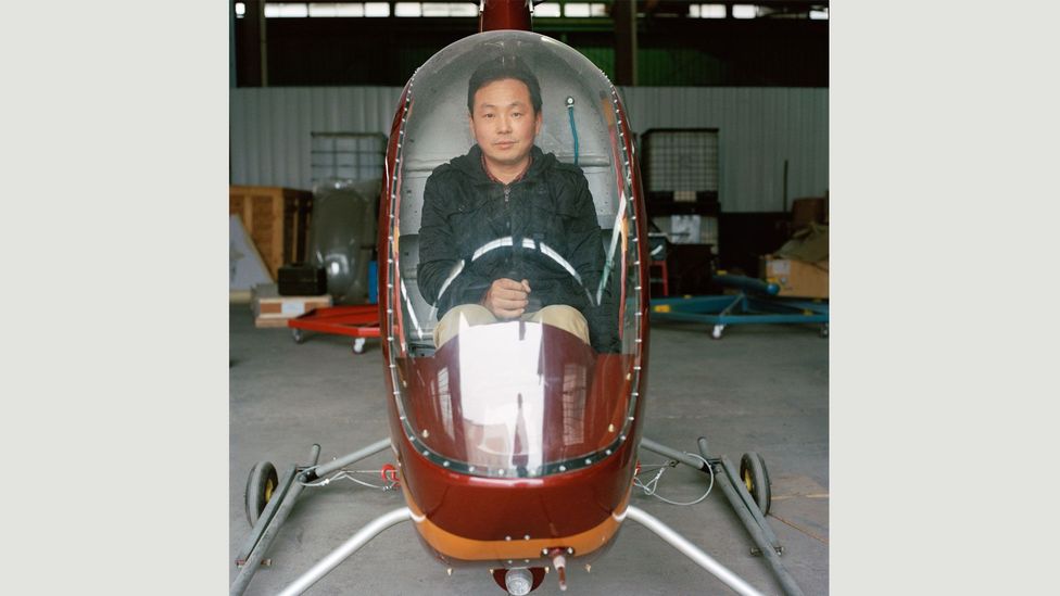 “The best thing about aeronauts is that we’re bold,” says He Dongbiao. “We’re willing to test things out, even if it’s illegal. Who else would dare to do it?” (Credit: Xiaoxiao Xu)