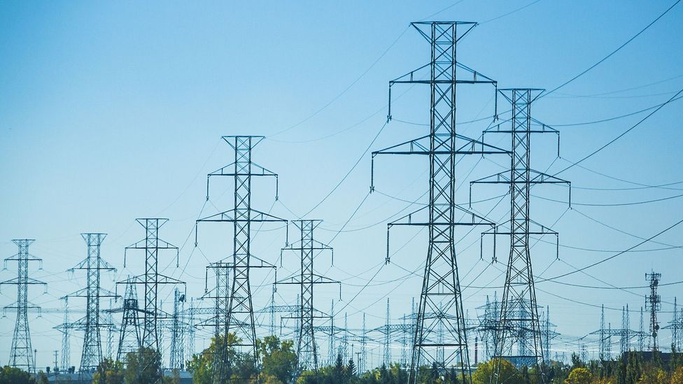 One of the biggest challenges is how to transport electricity to people where and when it is needed (Credit: Getty Images)