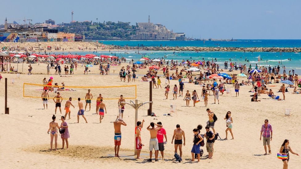 There’s a seven-hour time difference between Tel Aviv, home to one of Ginzberg’s offices, and New York – making family phone calls tricky (Credit: Alamy)