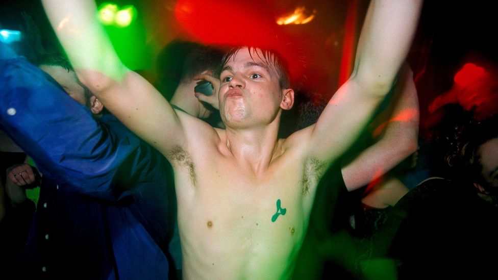 A raver at Cream in Liverpool, 1996 (Credit: Alamy)