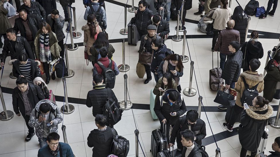 Although there may be variation in queuing behaviours between cultures, the differences are not nearly as pronounced as the stereotype would suggest (Credit: Getty Images) Although there may be variation in queuing behaviours between cultures, the differences are not nearly as pronounced as the stereotype would suggest (Credit: Getty Images)