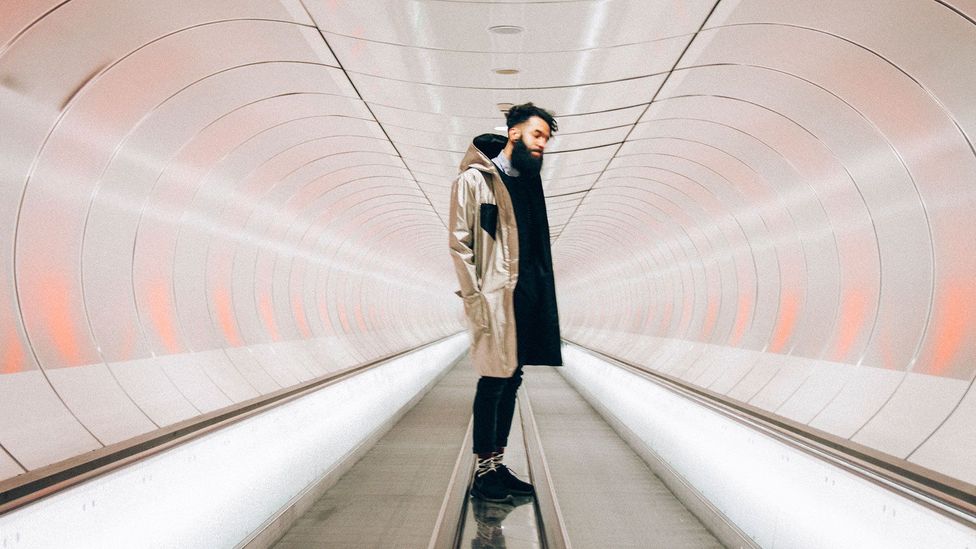 The Dutch design duo Project KOVR has designed the Anti-Surveillance Coat, cut from metallic fabric to protect our personal information (Credit: Project KOVR) The Dutch design duo Project KOVR has designed the Anti-Surveillance Coat, cut from metallic fabric to protect our personal information (Credit: Project KOVR)