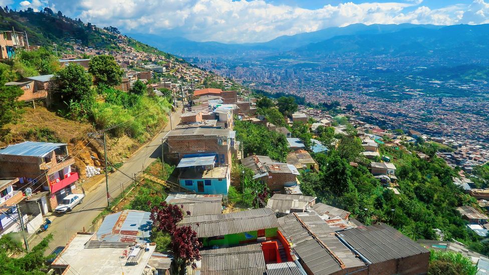 Medellín used to be the  most violent city in the world (Credit: EyesWideOpen/Getty)