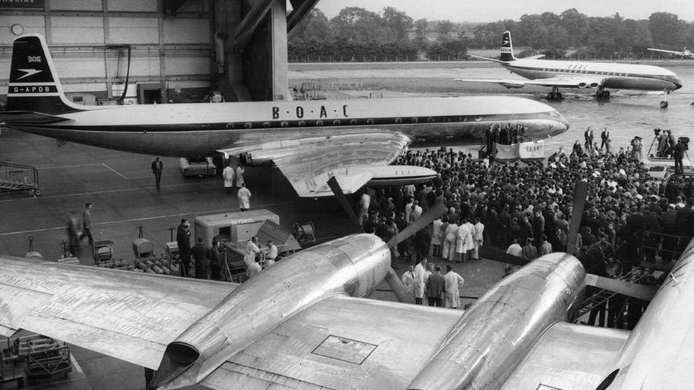 The Comet looked futuristic compared to the propeller-driven airliners of the day (Credit: Getty Images)