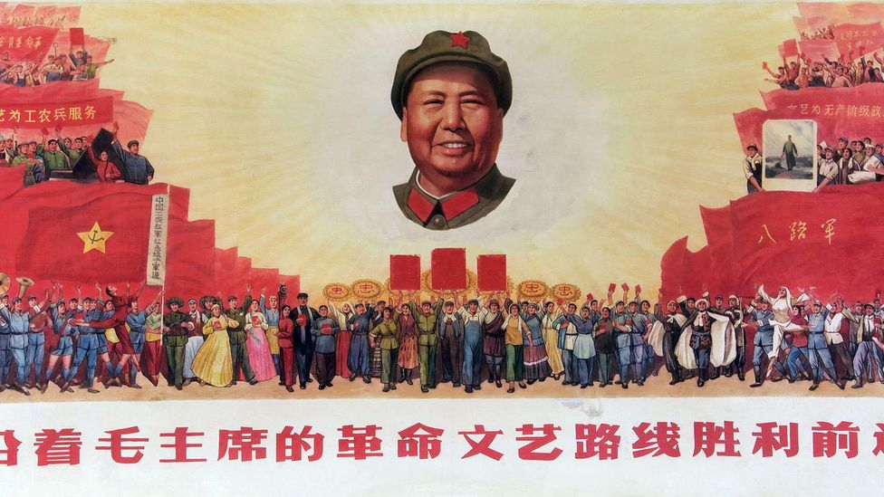 The radicalized student Red Guards of the Cultural Revolution had previously exhumed, denounced and burned the emperor Wanli’s corpse (Credit: Alamy) The radicalized student Red Guards of the Cultural Revolution had previously exhumed, denounced and burned the emperor Wanli’s corpse (Credit: Alamy)