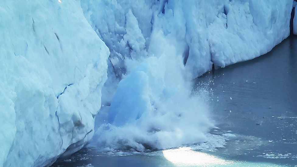 Earth's glaciers and ice caps lock away over 68% of its freshwater supply, but scientists believe climate change accounts for their recent, rapid melting (Credit: Getty Images)