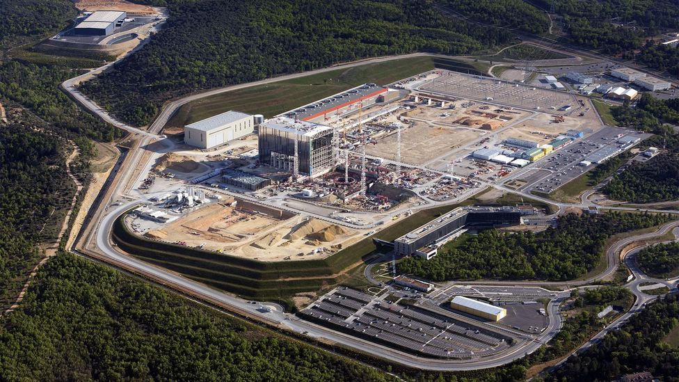 Now under construction for nearly a decade, Iter is expected to cost some £12 billion (Credit: MatthieuColin.com)