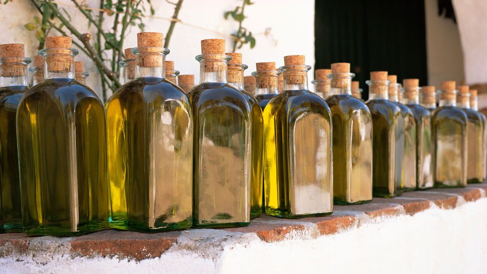 Olive oil from millenary trees can cost anywhere from 20 to 100 euros for 500ml (Credit: John Miller Photographer/Getty Images)
