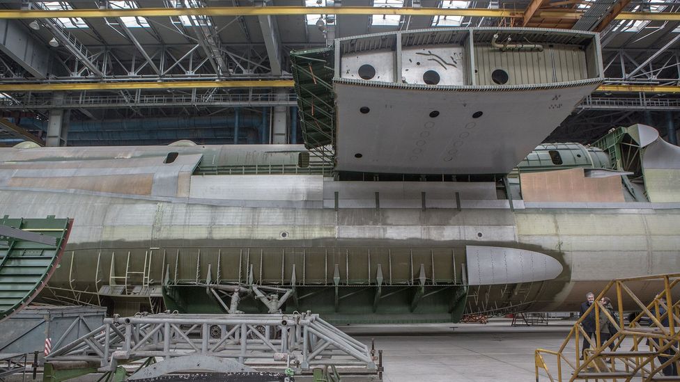 A second An-225 has been partly completed for some two decades (Credit: Anton Skyba) A second An-225 has been partly completed for some two decades (Credit: Anton Skyba)