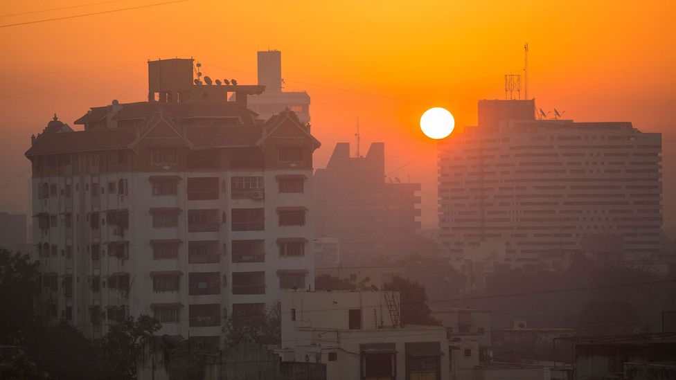 The air pollution in Ahmedabad, India, ignited a health issue – as well as an idea for a business (Credit: Alamy) The air pollution in Ahmedabad, India, ignited a health issue – as well as an idea for a business (Credit: Alamy)