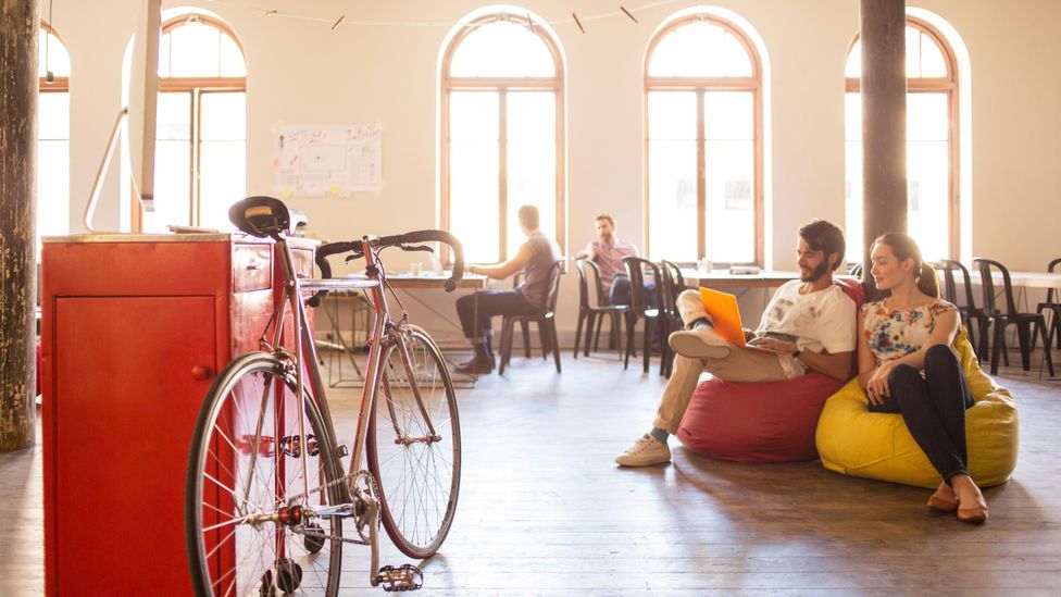 Scattering a few bean-bags on the floor won’t magically create an office culture (Credit: Alamy) Scattering a few bean-bags on the floor won’t magically create an office culture (Credit: Alamy)