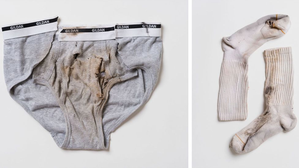 Even Jamie Santana's underwear and Justin Gauger's socks were burnt by the lightning (Credit: William LeGoulon) Even Jamie Santana's underwear and Justin Gauger's socks were burnt by the lightning (Credit: William LeGoulon)