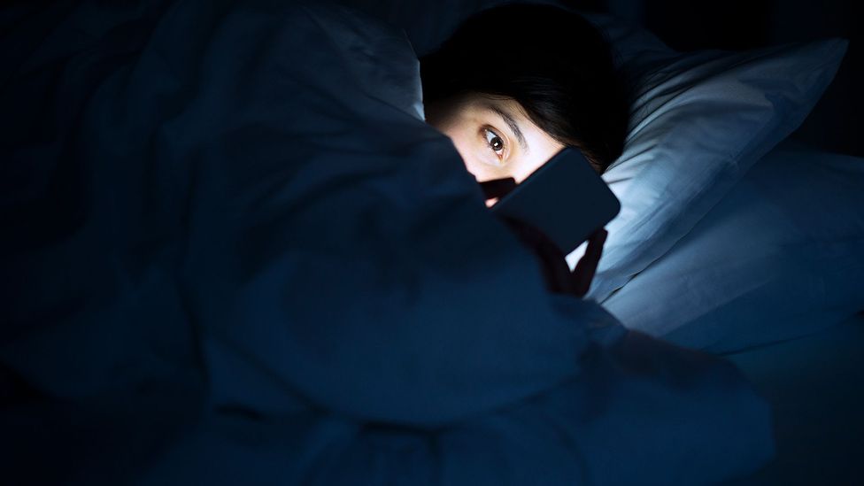 My experiment was supposed to cut down on the amount of time spent looking at a smartphone in bed (Credit: iStock)