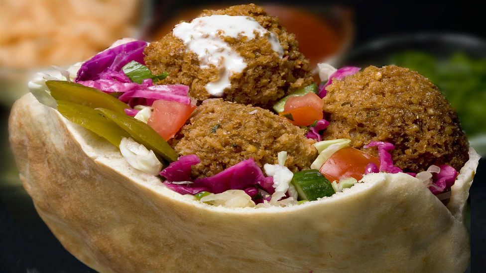Early Zionists adopted Palestinian dishes such as falafel (Credit: Photostock Israel/Getty Images)