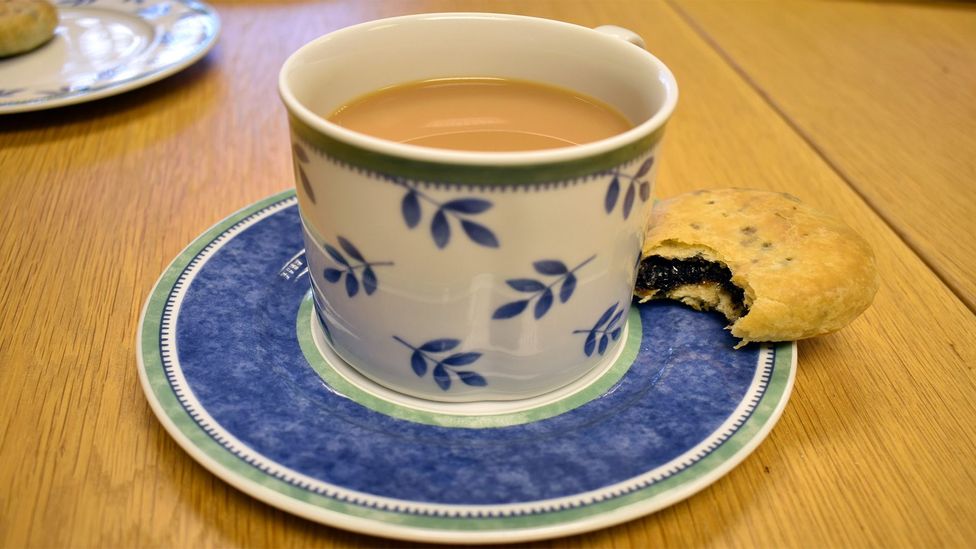 Part of the pastry’s enduring appeal in Britain may stem from how well it goes with a cup of tea (Credit: Amanda Ruggeri)