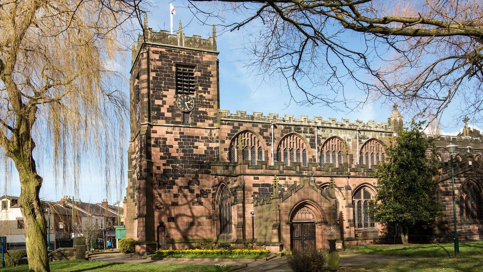 The Church of St Mary in Eccles once was at the centre of a religious festival where, it is said, Eccles cakes got their start (Credit: Alamy)