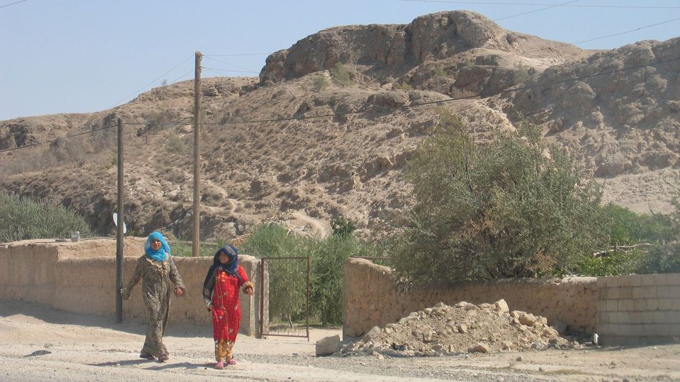 Stepan had fled by squeezing into a crevice of a rock, before zigzagging his way to Sheikh al-Aekleh’s town (Credit: Dawn Anahid MacKeen)