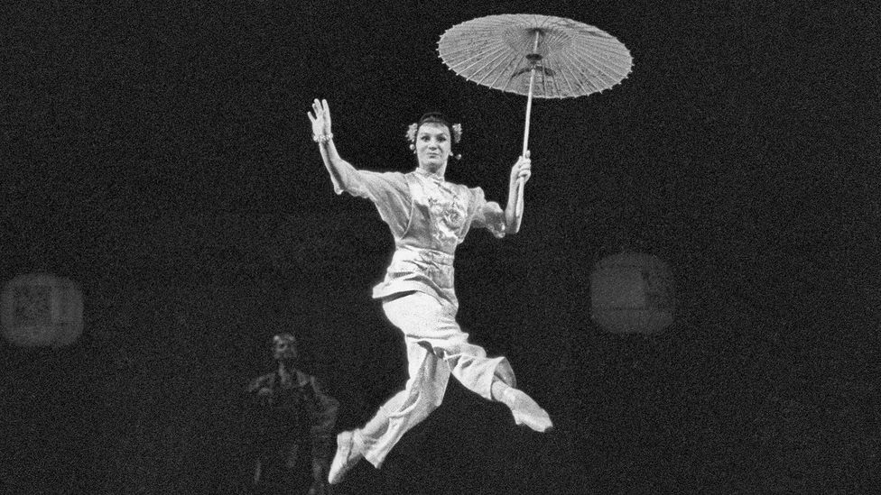 Olga Lepeshinskaya dances in a production of The Red Poppy staged at the Bolshoi Theatre, shortly after being named a People’s Artist of the USSR in 1951 (Credit: TASS) Olga Lepeshinskaya dances in a production of The Red Poppy staged at the Bolshoi Theatre, shortly after being named a People’s Artist of the USSR in 1951 (Credit: TASS)