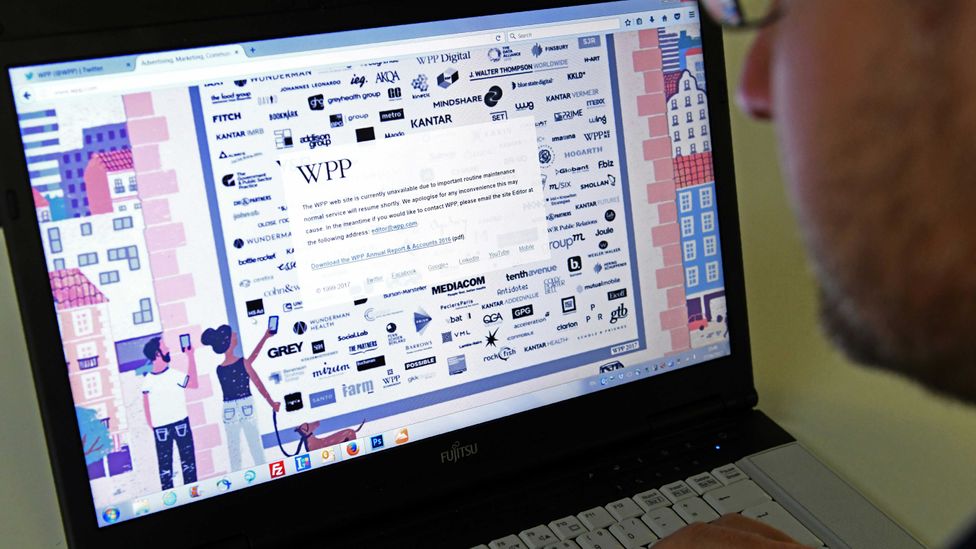The British advertising giant WPP's website went down following the attack (Credit: Getty Images) The British advertising giant WPP's website went down following the attack (Credit: Getty Images)