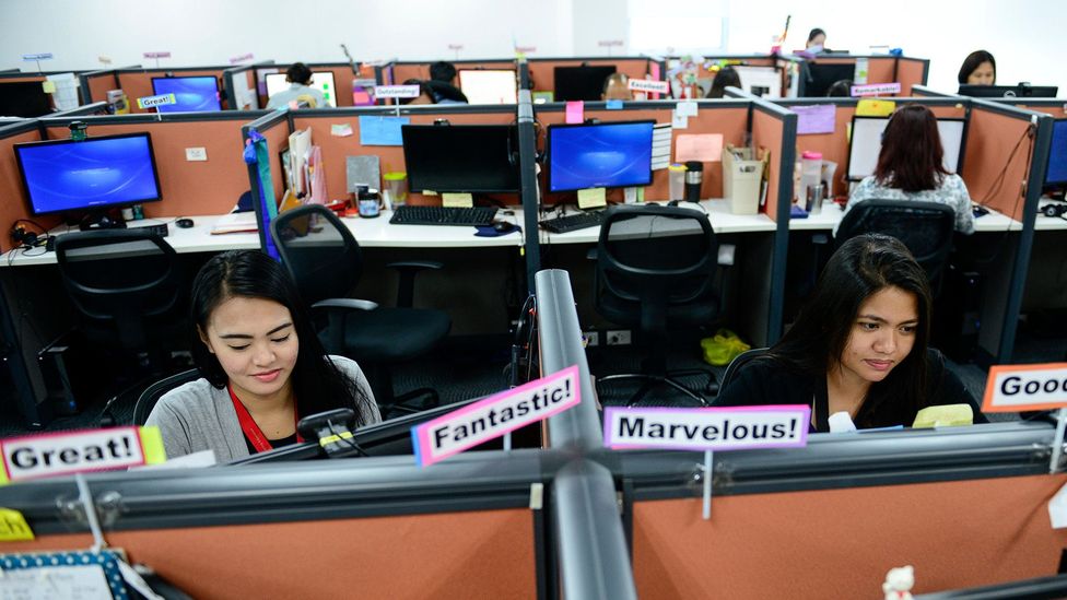 There's a constant balance between cost-cutting – such as outsourcing call centres overseas – and providing customer service that pleases everyone (Credit: Alamy)