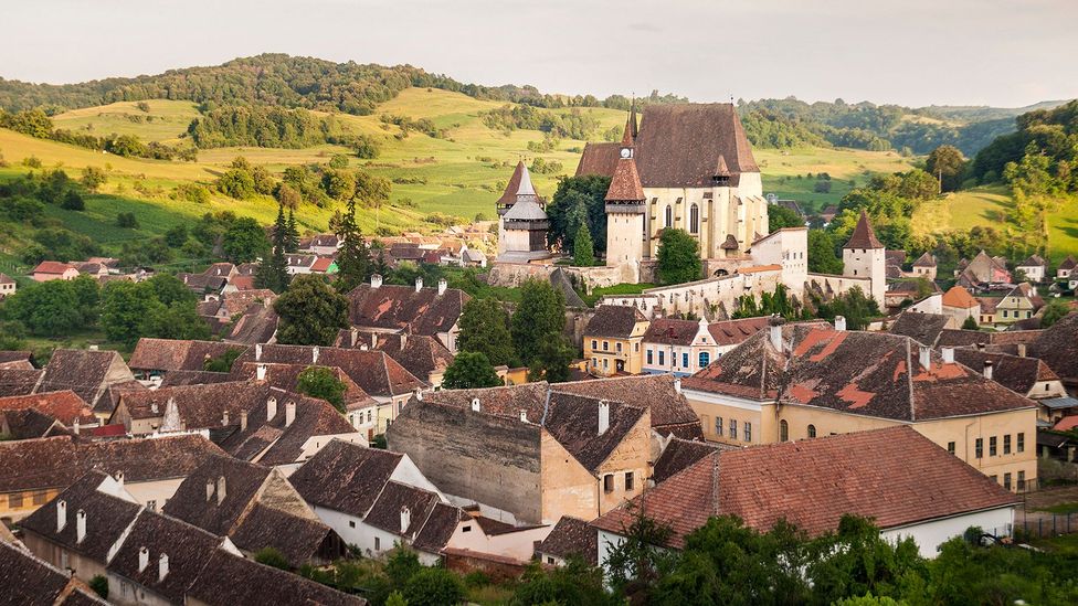 Inside Biertan’s 15th-Century church is a 300-year-old ‘marital prison’ used to avert divorce (Credit: Stephen McGrath) Inside Biertan’s 15th-Century church is a 300-year-old ‘marital prison’ used to avert divorce (Credit: Stephen McGrath)