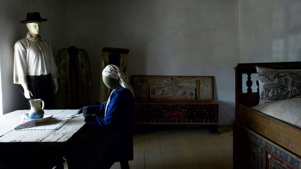 The prison was sparsely equipped with a table, a storage chest and a single bed (Credit: Stephen McGrath) The prison was sparsely equipped with a table, a storage chest and a single bed (Credit: Stephen McGrath)