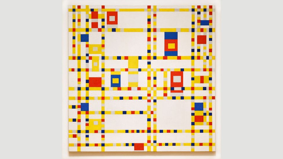 Mondrian Grid Wall Mural Panels | lupon.gov.ph