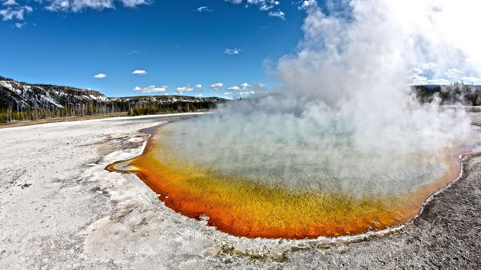 If Yellowstone's supervolcano exploded, it could devastate the West Coast of the US (Credit: iStock) If Yellowstone's supervolcano exploded, it could devastate the West Coast of the US (Credit: iStock)