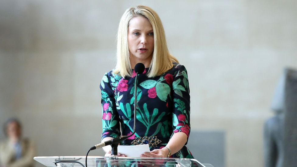 Former Yahoo president and CEO Marissa Mayer has accused the media of gender bias in how it reports on her work (Credit: Getty Images) Former Yahoo president and CEO Marissa Mayer has accused the media of gender bias in how it reports on her work (Credit: Getty Images)