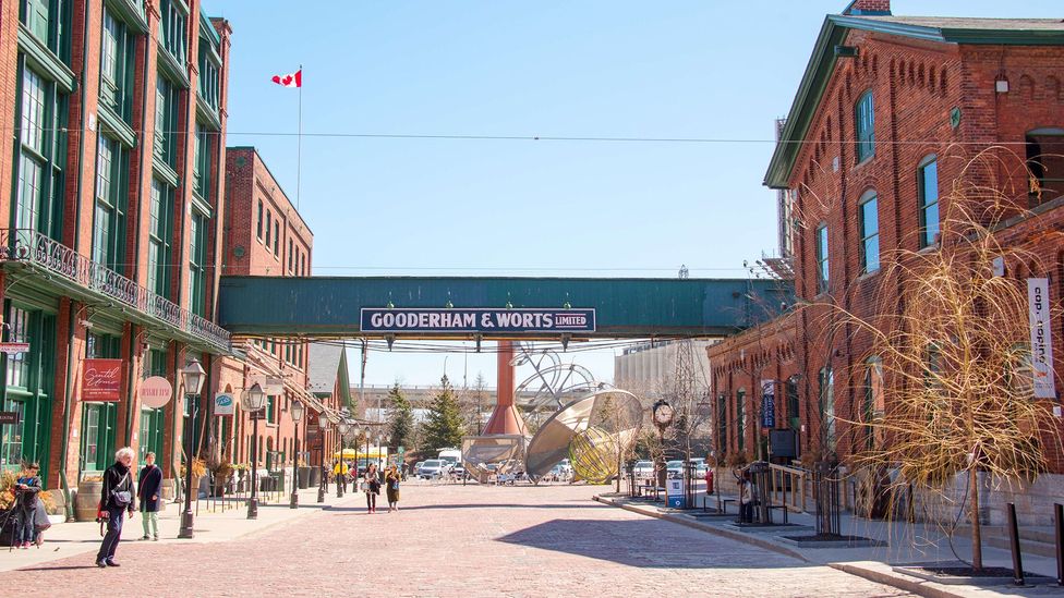 The Distillery District is a still-affordable neighbourhood with old homes and urban condos (Credit: Roberto Machado Noa/Getty Images)