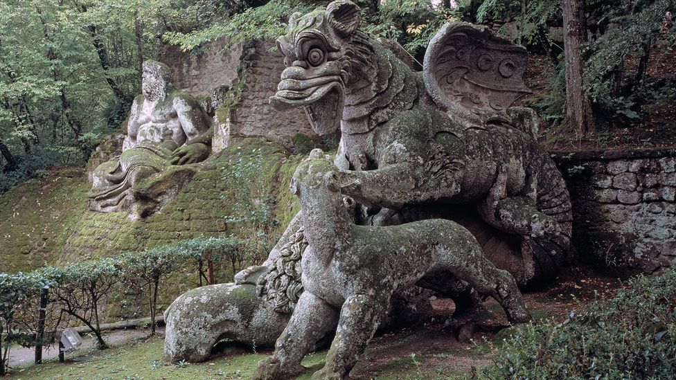 In the 16th Century, Pier Francesco ‘Vicino’ Orsini created a garden filled with monsters (Credit: UniversalImagesGroup/Contributor/Getty Images)