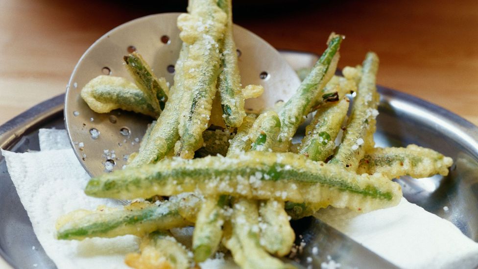 The Portuguese left an indelible mark on Japan: a fried green bean recipe called peixinhos da horta (Credit: PhotoCuisine RM/Alamy Stock Photo)