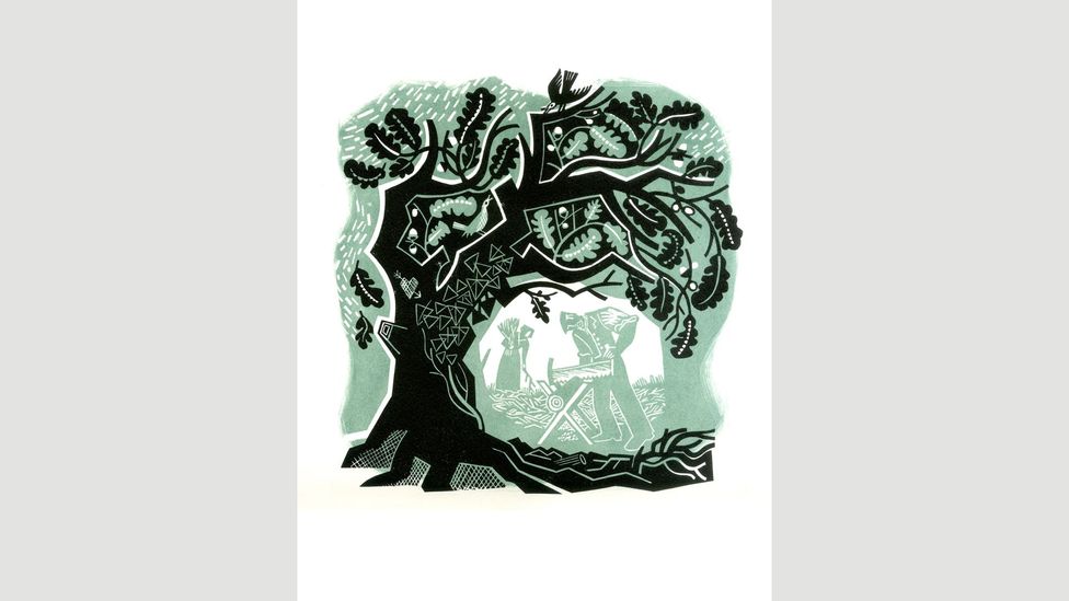 Suffolk-based print-maker and illustrator Clare Curtis is among the contemporary artists inspired by trees and woodland (Credit: Clare Curtis)