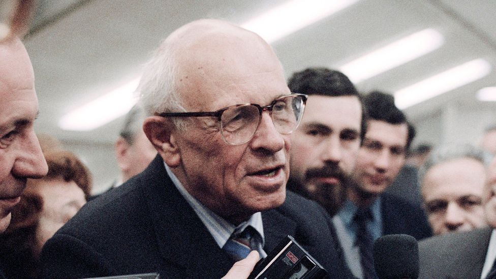 The power of the bomb persuaded nuclear physicist Andrei Sakharov to renounce nuclear weapons (Credit: Science Photo Library)