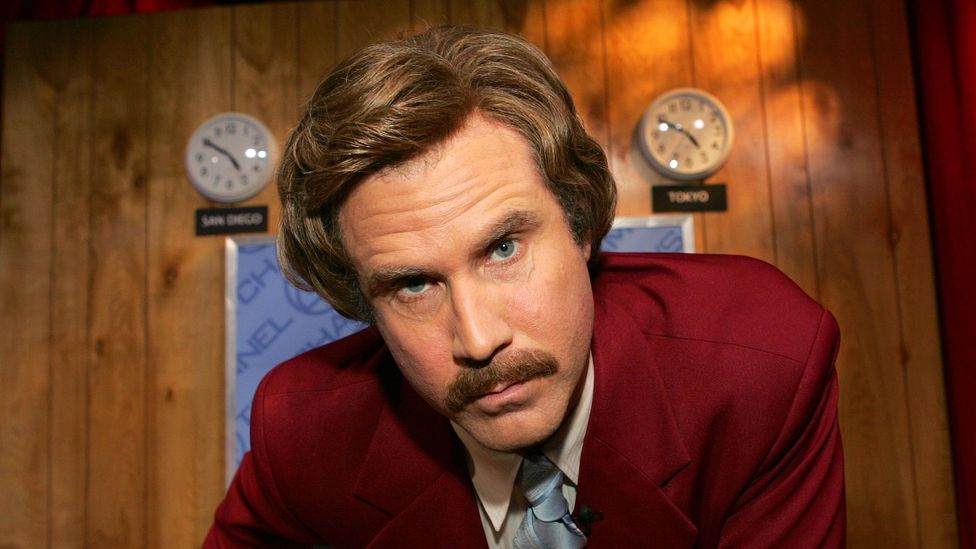 Will Ferrell in Anchorman: The Legend of Ron Burgundy (Credit: DreamWorks) ...