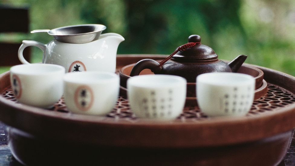 The English copied the entire tea ritual from China, even importing Chinese teapots (Credit: ZenShui/Laurence Mouton/Getty Images)
