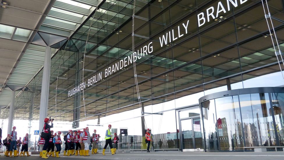 The Berlin-Brandenburg Airport now offers guided tours (Credit: ullstein bild/Contributor/Getty Images)